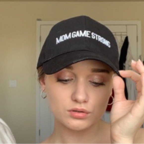 Steve Madden | “Mom Game Strong'” Baseball Cap Hat NWT - Picture 5 of 6